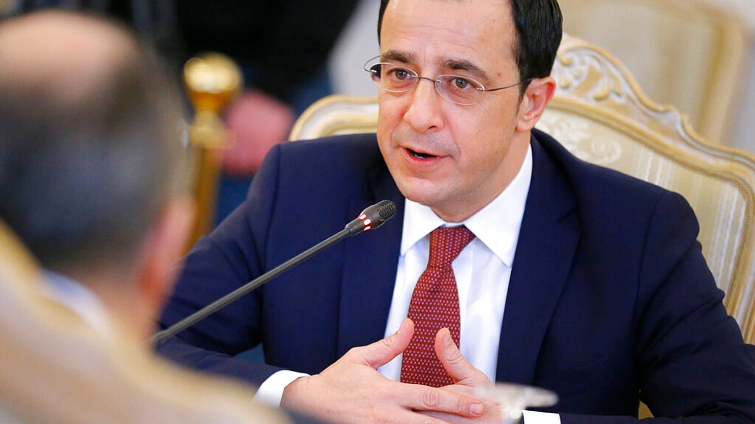 Cypriot Foreign Minister Nikos Christodoulidis