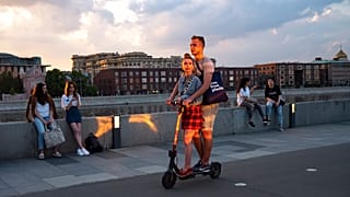 Электросамокат в Москве в июне 2020