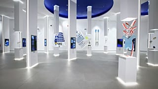 Ολυμπιακό Μουσείο Αθήνας_ Η αίθουσα που είναι αφιερωμένη στους Αθλητές και τα Ολυμπιακά Αθλήματα