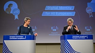 Press conference on a trusted and secure European e-ID