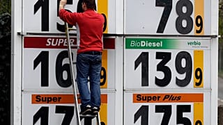 Archivbild Tankstelle in Duisburg