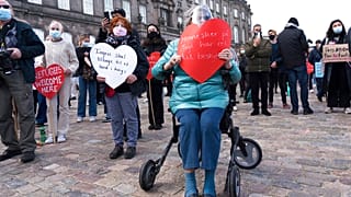 Protestas en Dinamarca contra la política migratorio del Gobierno