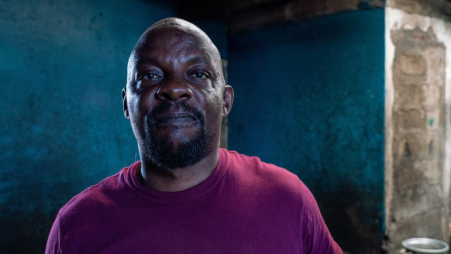 Former child soldier Morris Matadi. 