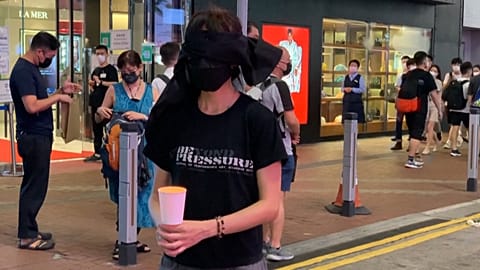 Hong Kong performance artists mark Tiananmen