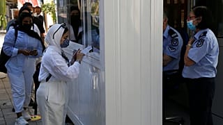 Virus Outbreak Cyprus Chekpoints