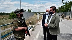 Ο αντιπρόεδρος της Ευρωπαϊκής Επιτροπής Μαργαρίτης Σχοινάς, επισκέφτηκε τον Μεθοριακό Σταθμό Κήπων του Έβρου