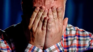Der Oppositionelle Roman Pratassewitsch im TV in Belarus