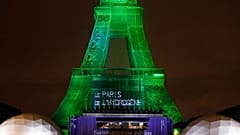 25 maggio 2021:  a Parigi, la torre Eiffel si illumina grazie all'idrogeno