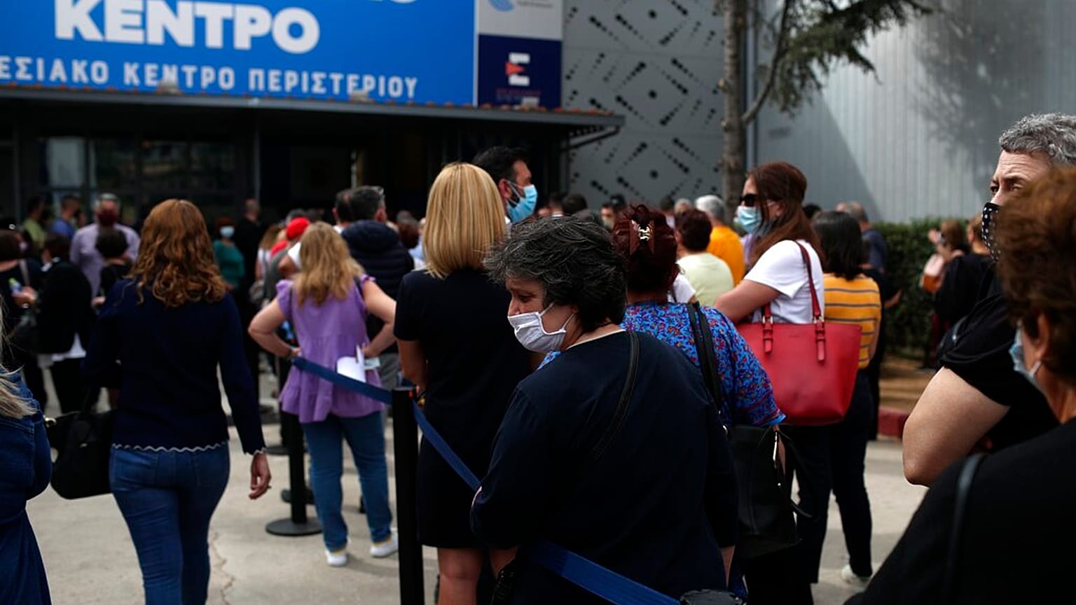 Virus Outbreak Greece Vaccine