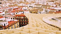 Stadtansicht von Sevilla 