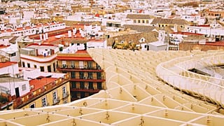 Stadtansicht von Sevilla 