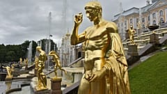 I tre secoli della fontana di Sansone al Palazzo degli zar