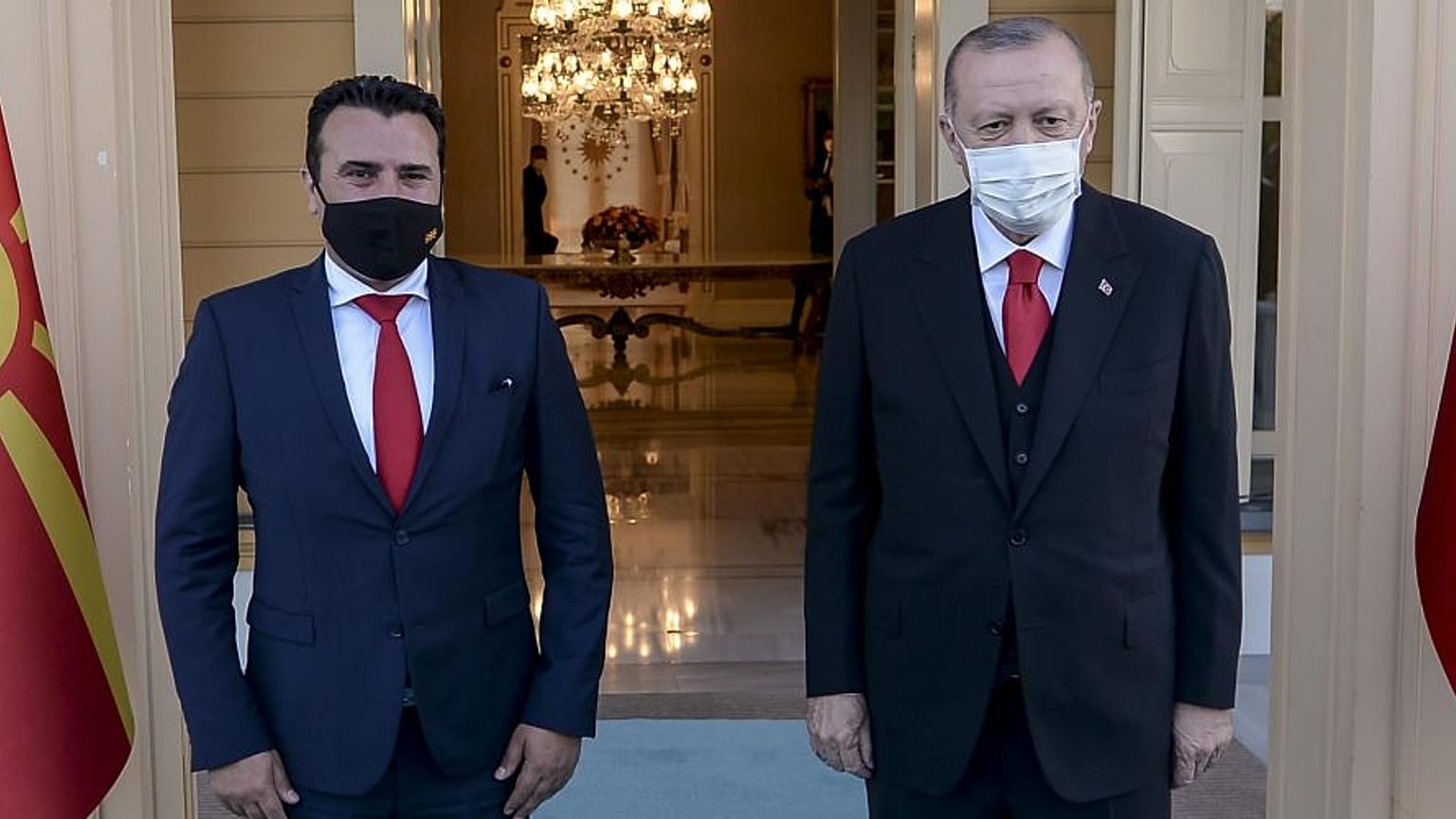 Ζόραν Ζάεφ και Ρετζέπ Ταγίπ Ερντογάν