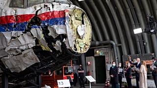 Реконструкция крушения на военной базе в Нидерландах