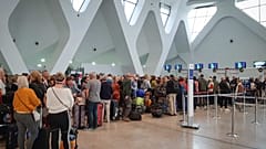 مطار مراكش، المغرب، 15 مارس 2020