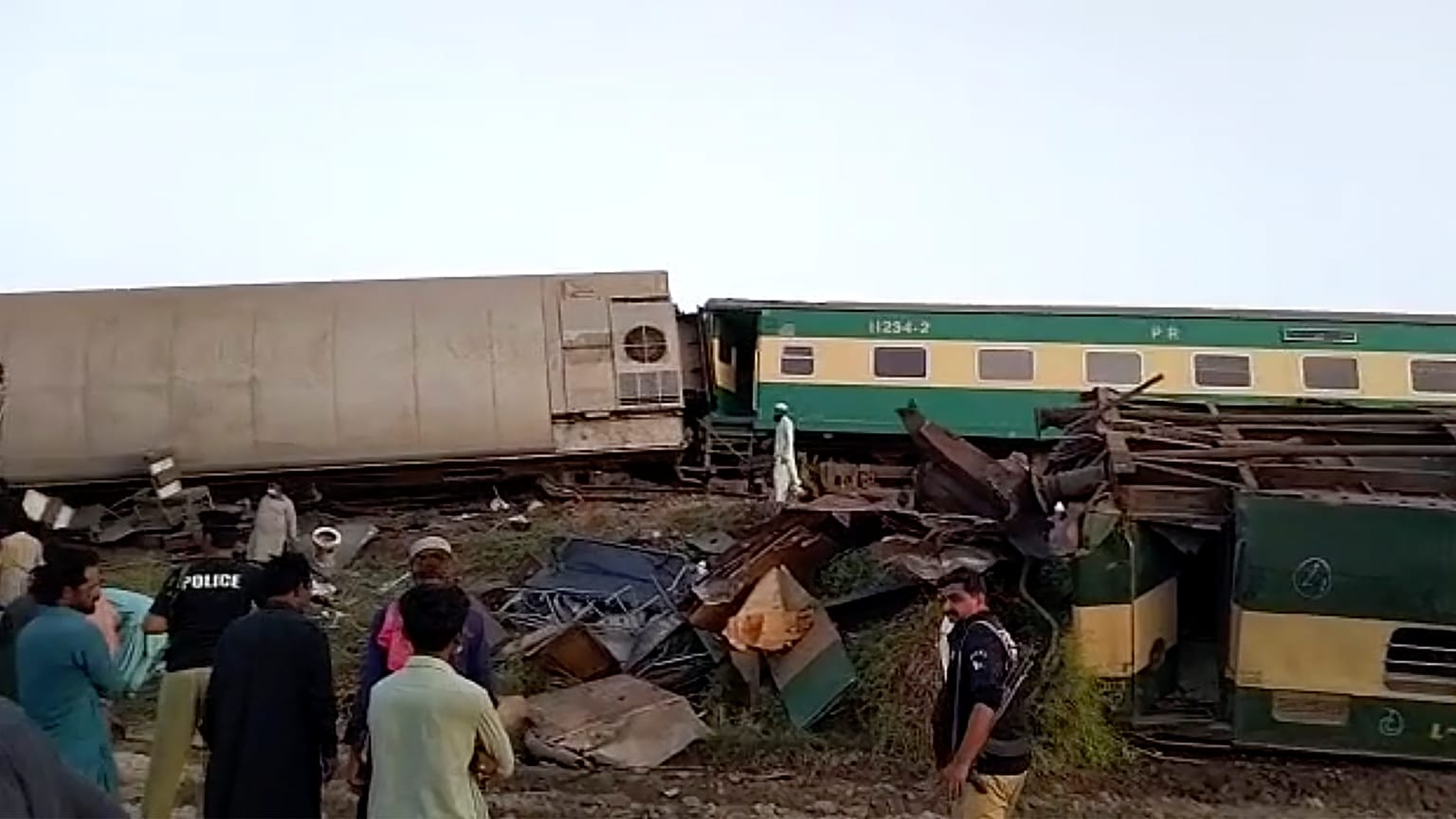 Pakistan train accident
