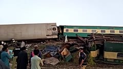 Pakistan train accident
