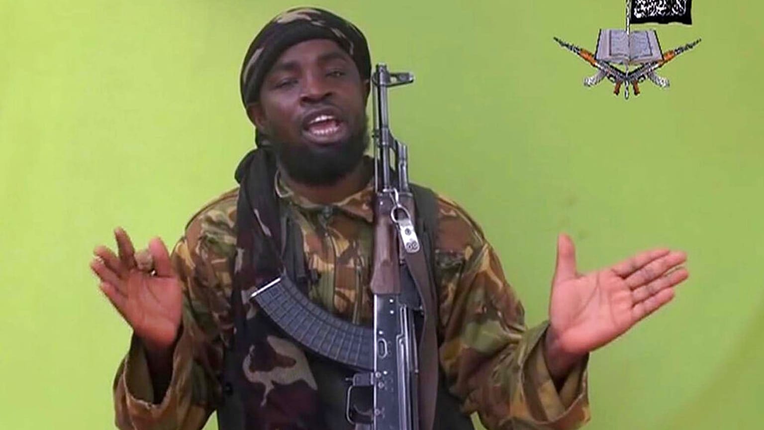 Terör örgütü Boko Haram lideri Ebubekir Şekau, 2014