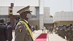 Le colonel Assimi Goïta, investi président de la transition - Bamako (Mali), le 07/06/2021