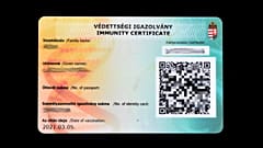 2021. március 19.  - magyar védettségi igazolvány