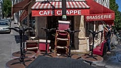 Bares y restaurantes preparados para la reapertura de su interior en Francia