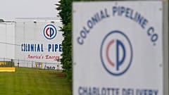 L'entrée de la Colonial Pipeline Company à Charlotte, en Caroline du Nord. 