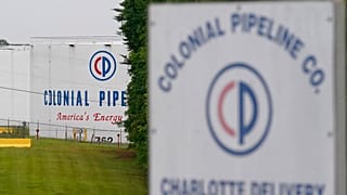 L'entrée de la Colonial Pipeline Company à Charlotte, en Caroline du Nord. 