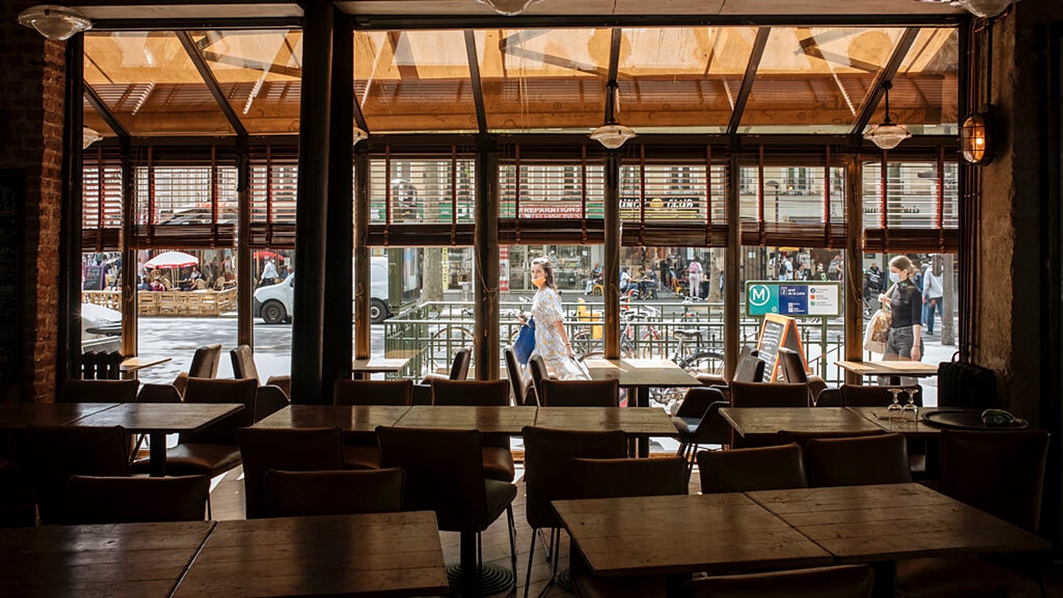 Un restaurant à Paris