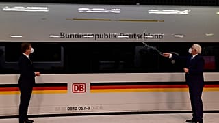 ICE-Taufe mit Bundespräsident Steinmeier