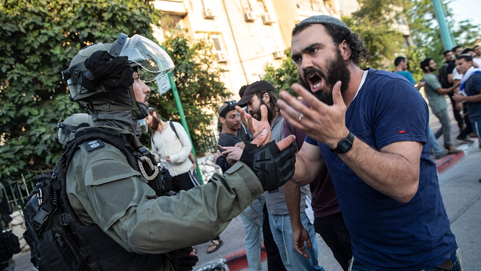 صورة أرشيفية لمظاهرة لليمين الإسرائيلي
