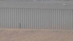 Imagen de la niña captada por una cámara de seguridad 
