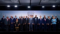 A G7 vezetőinek csúcstalálkozója a kanadai Quebecben, La Malbaie-ban 2018. június 9-én