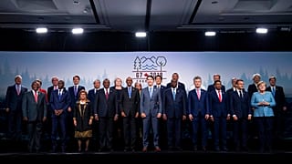 A G7 vezetőinek csúcstalálkozója a kanadai Quebecben, La Malbaie-ban 2018. június 9-én