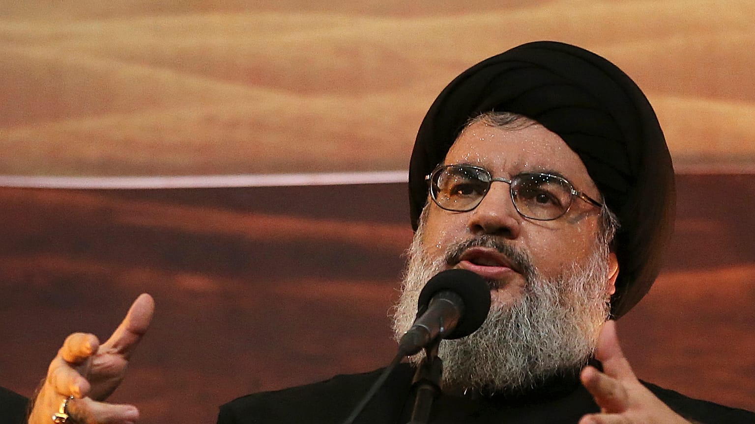 الأمين العام لحزب الله في لبنان حسن نصر الله