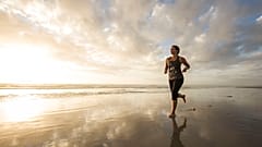 Claire McFarlane is running 16km of beach in every country in the world