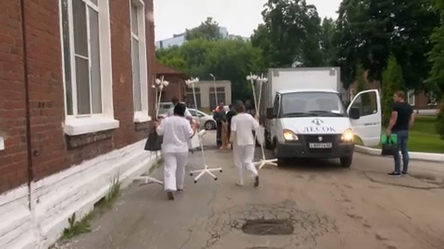 Semashko Hospital exteriors - Ryazan, RUSSIAN FEDERATION