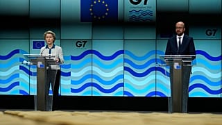 Rueda de prensa de los líderes europeos previa a la Cumbre del G7