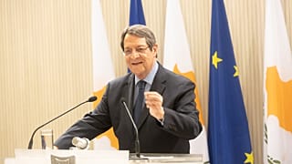 Ο Πρόεδρος της Κυπριακής Δημοκρατίας Νίκος Αναστασιάδης