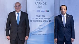 Οι Υπουργοί Εξωτερικών Ελλάδας και Κύπρου