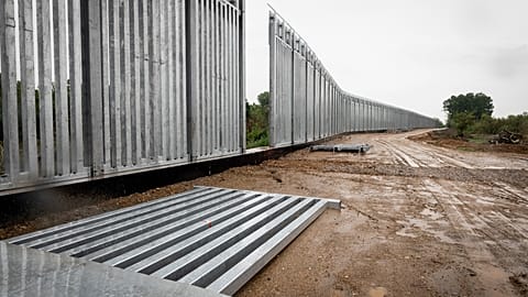 Greece bolsters Turkey border fence