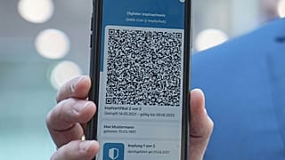 the app for the digital vaccination certificate