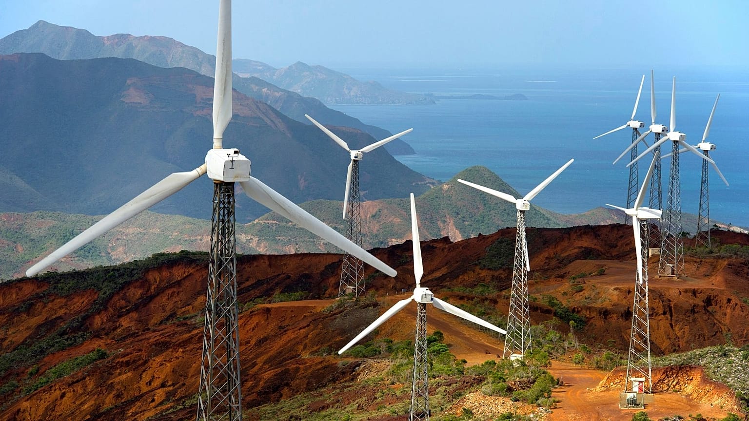 Old wind turbines are being turned into bridges in Ireland