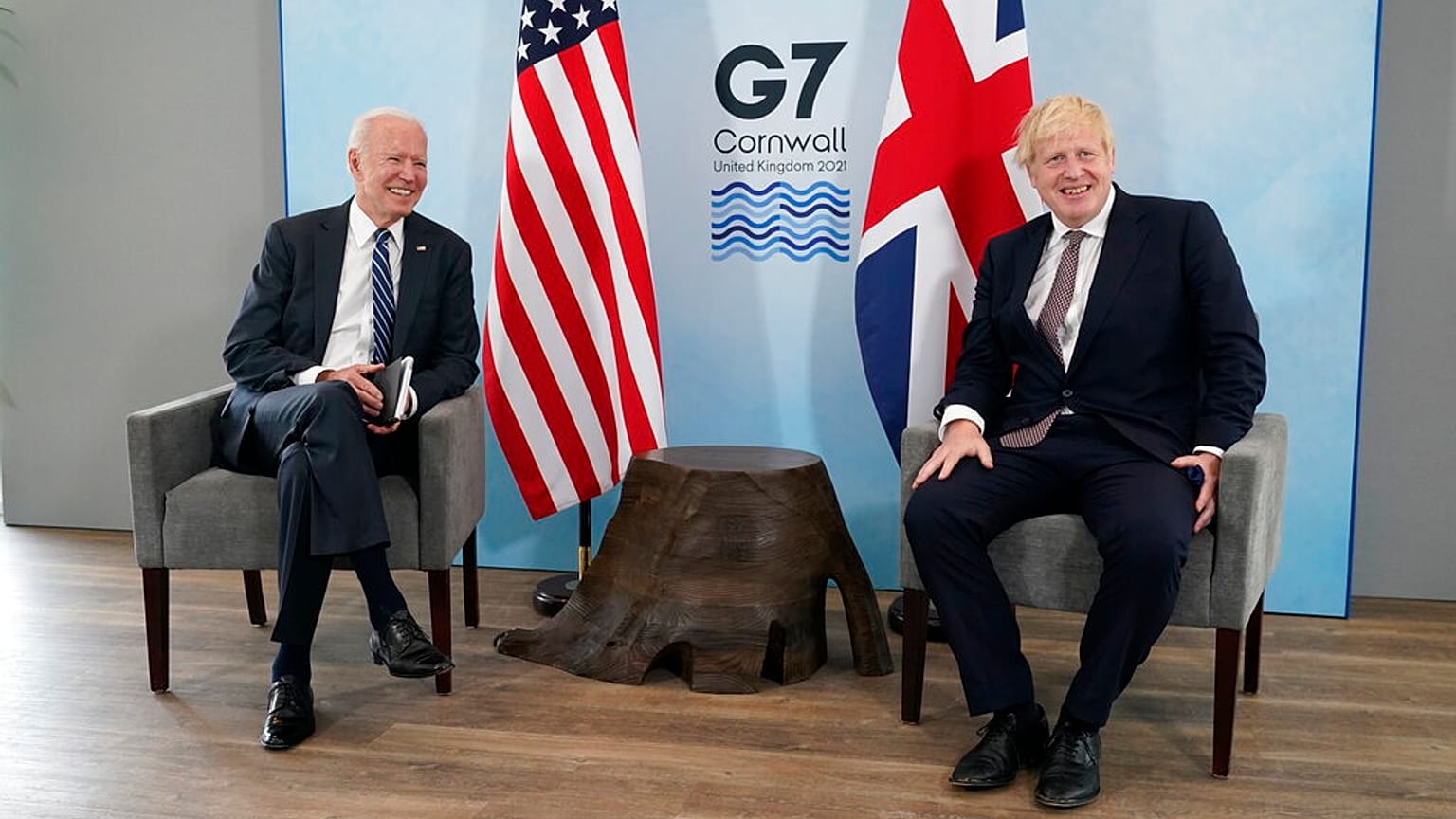 ABD Başkanı Joe Biden ve İngiltere Başbakanı Boris Johnson 