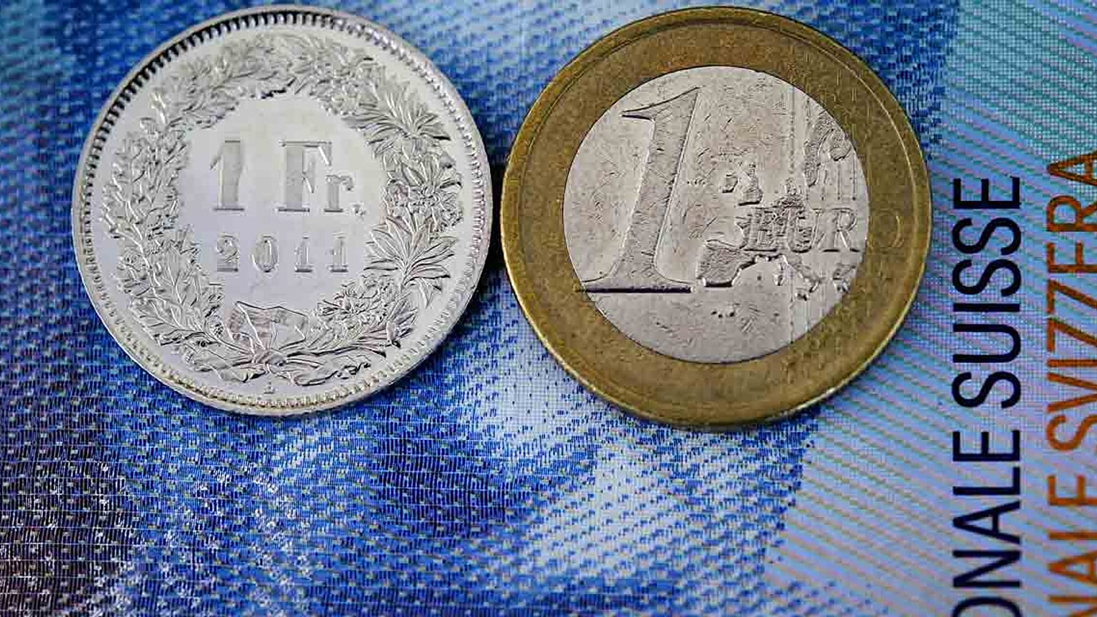 İsviçre frangı ile euro