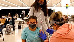 12-Jährige In Illinois in den USA wird gegen Covid-1ç geimpft