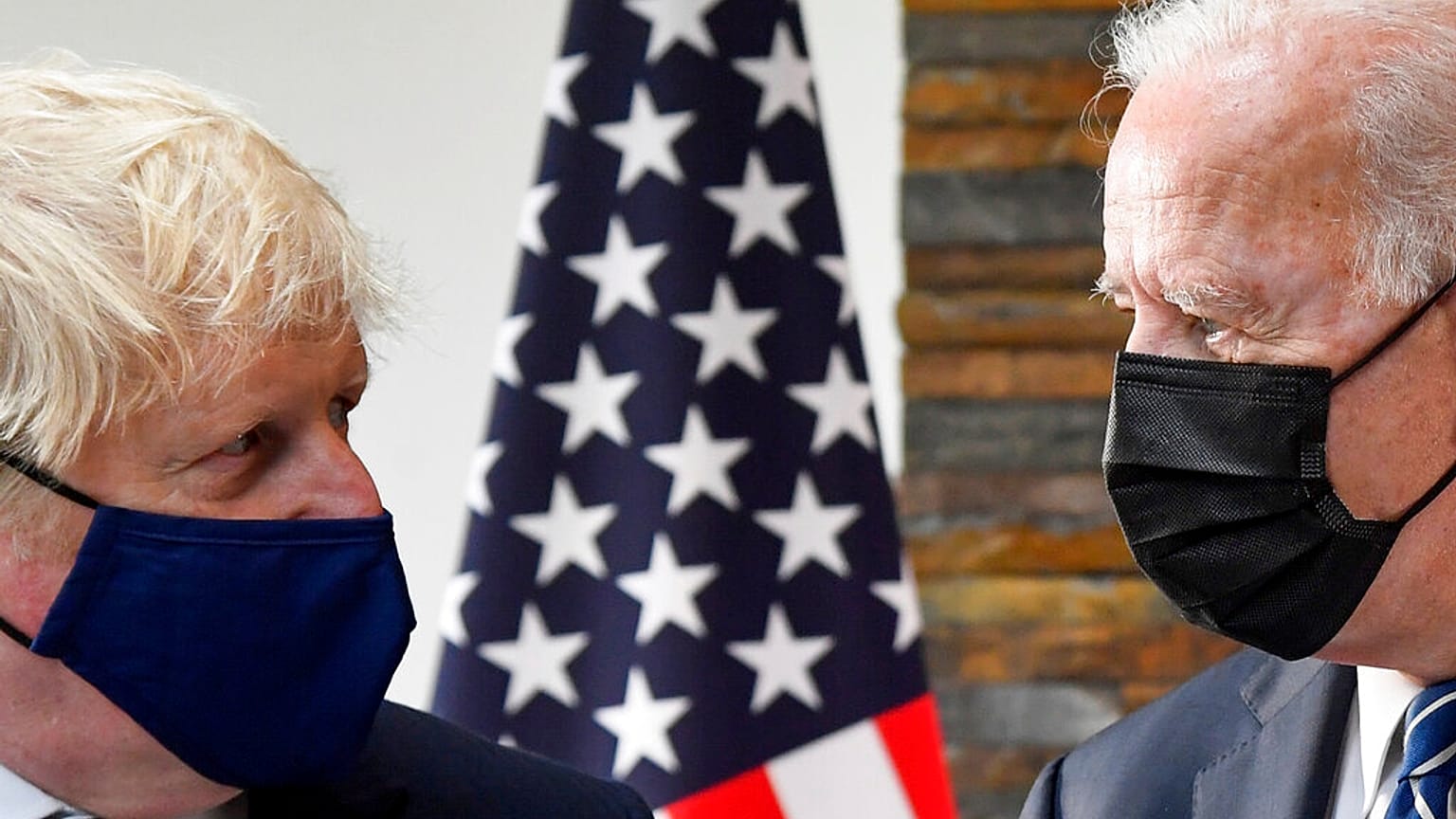 Boris Johnson et Joe Biden à Carbis Bay, 10 juin 2021