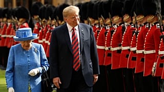 Donald Trump was the last US president the queen met