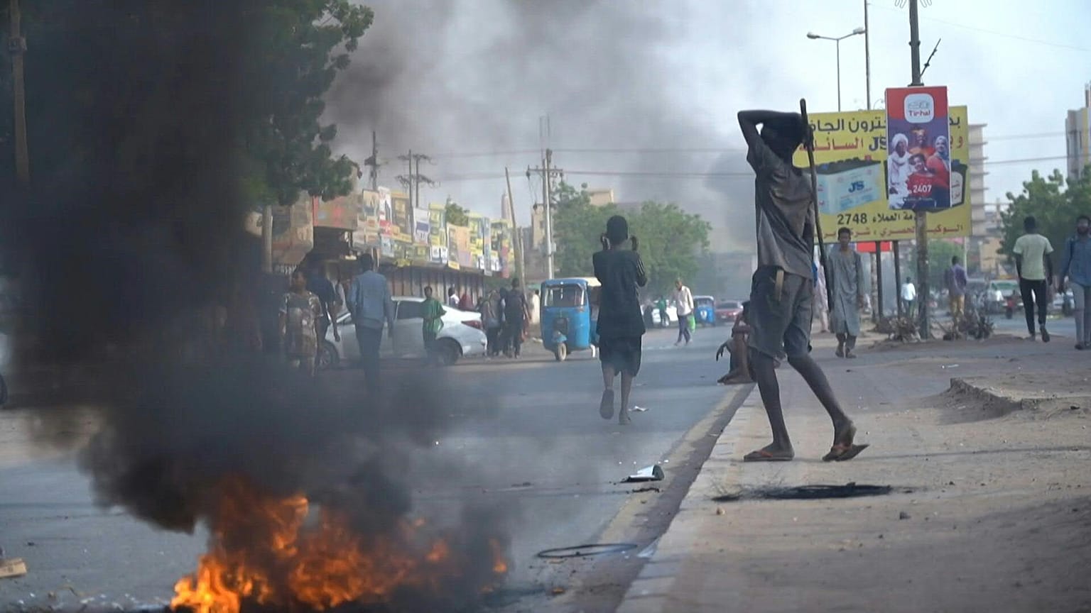 تظاهرات في السودان احتجاجا على رفع الدعم عن الوقود