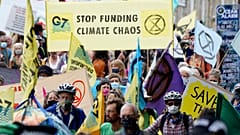 "Gierige Lügner" - Proteste gegen G7