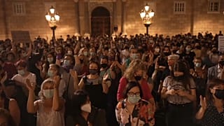Manifestación en Barcelona